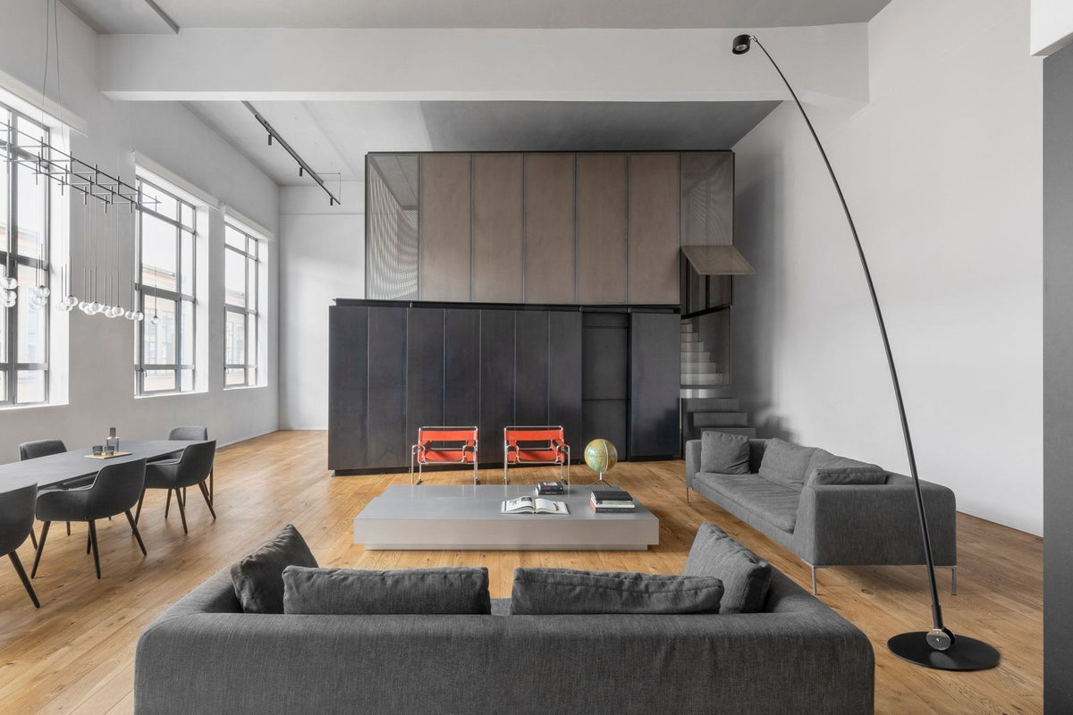 Casa MRGT: A modern industrial loft in the heart of Turin