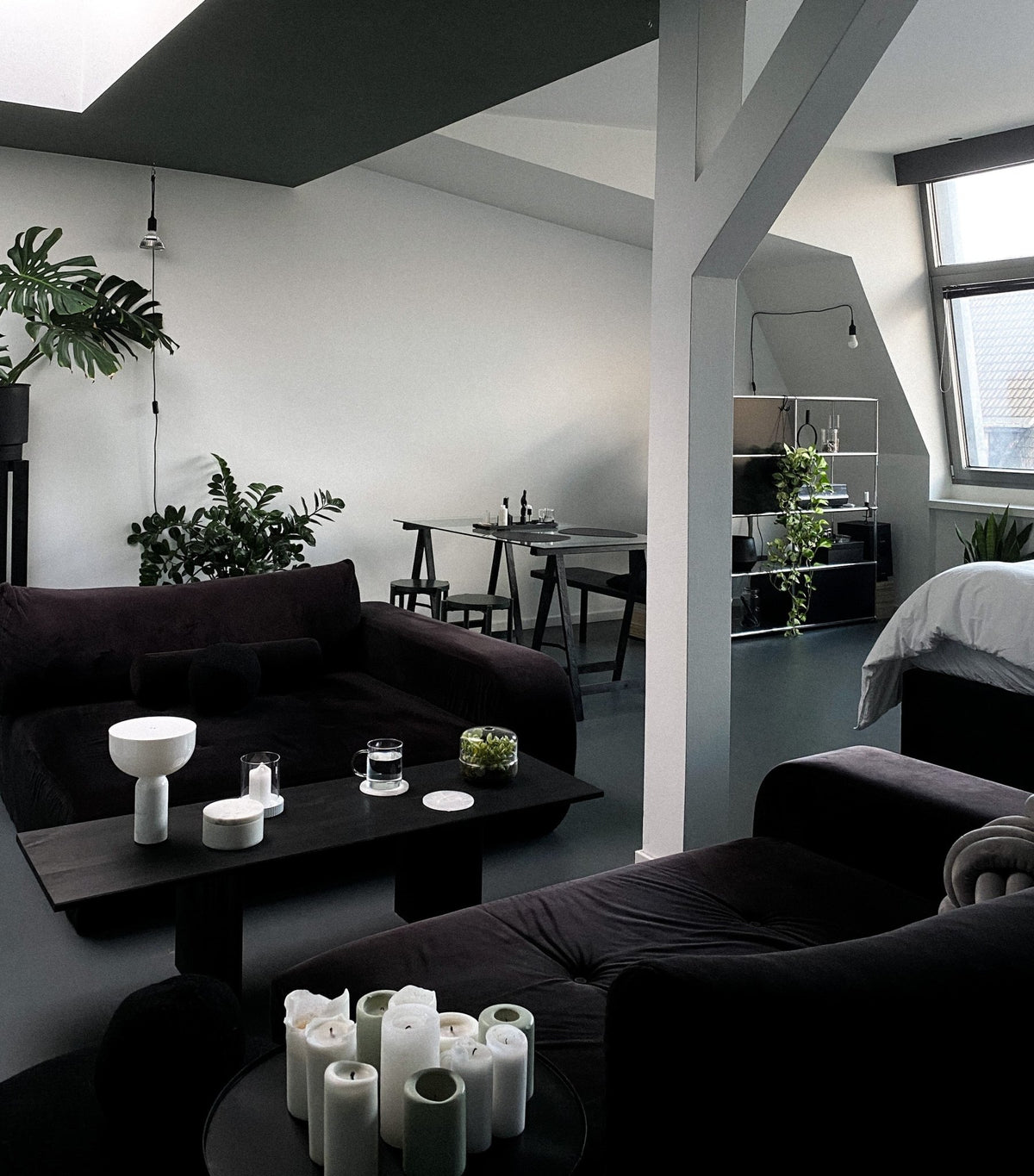 Successfully implementing and furnishing an industrial loft