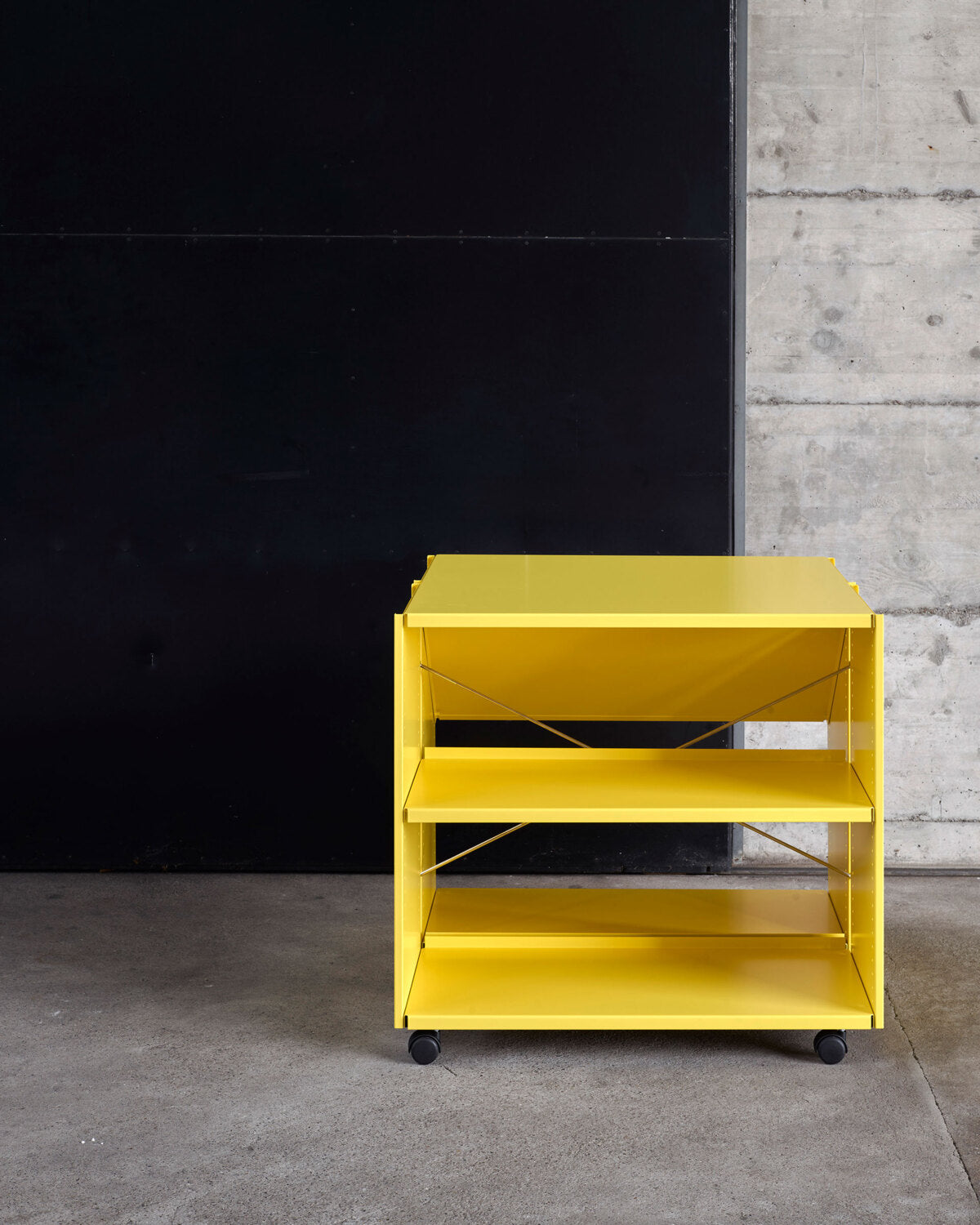 Lehni Aluminium Shelf System - Back2Back with Casters – view 4