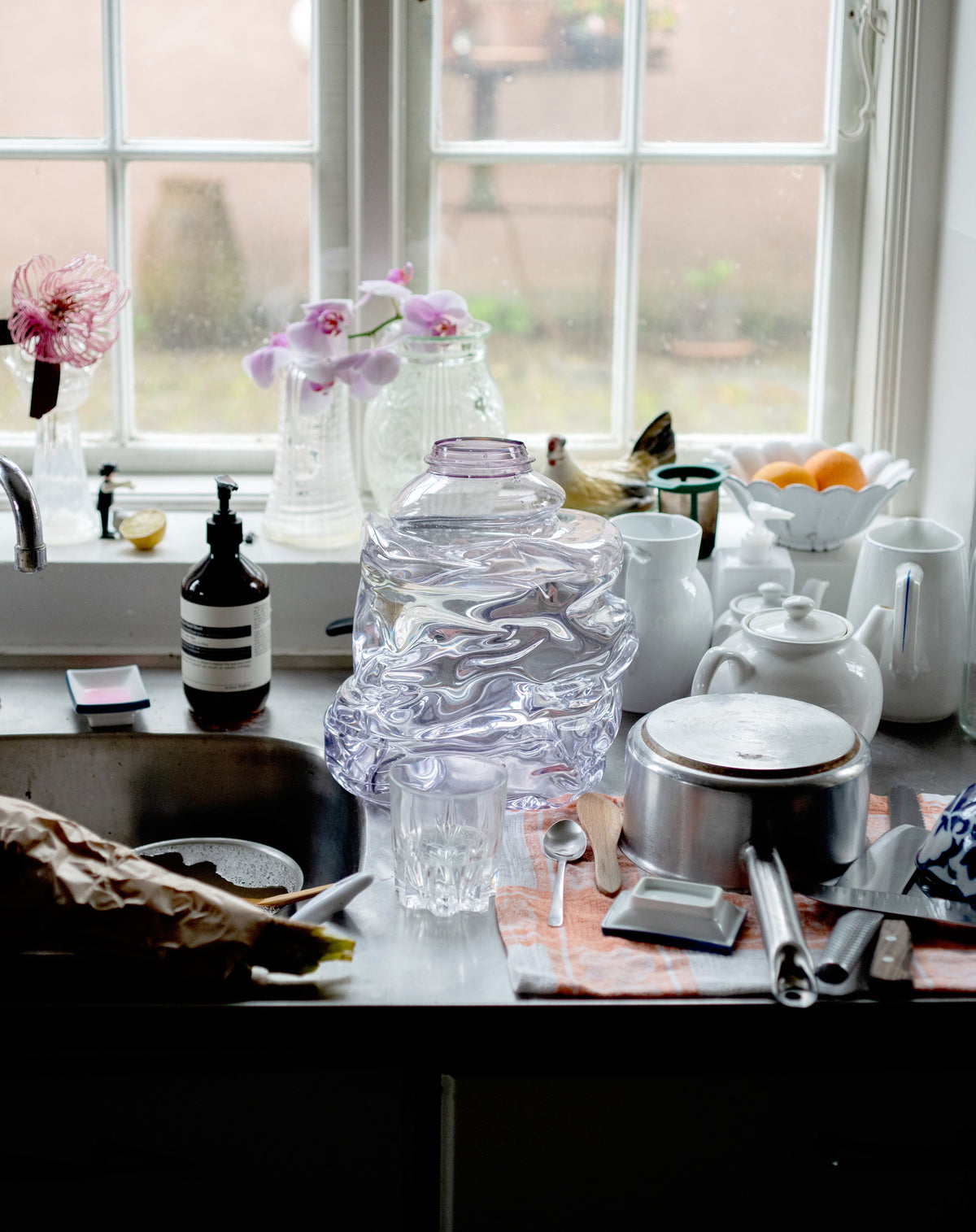 Eros Torso HUE Purple - Vase – NIKO JUNE – view 3