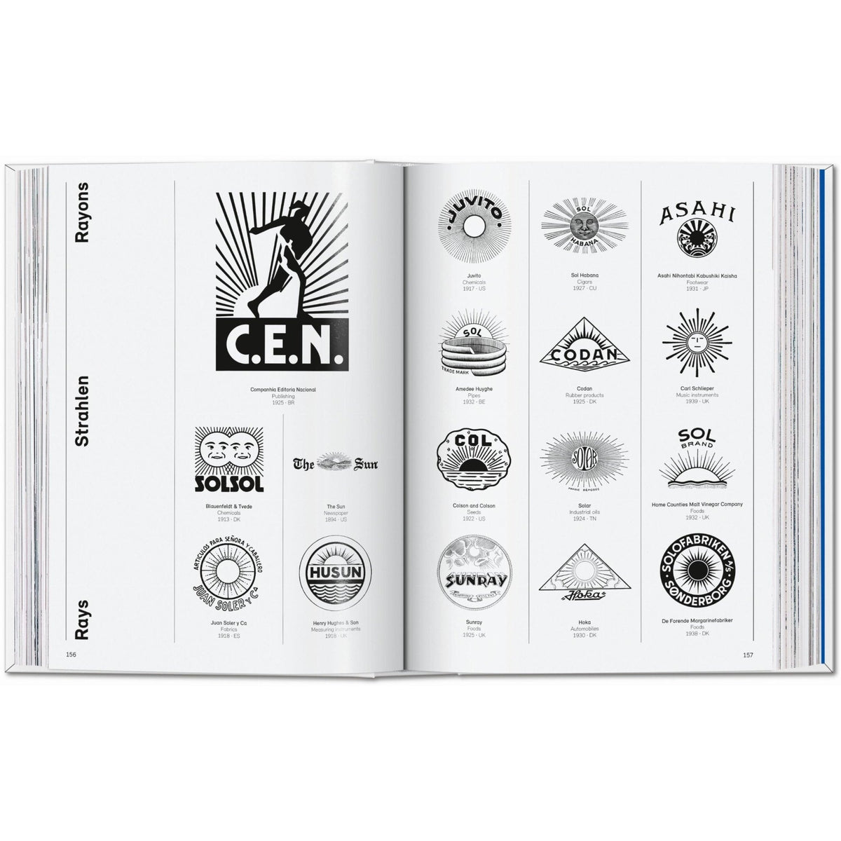 Logo Beginnings. Logo Modernism. 45th Ed. - Bücher - Taschen Verlag – view 5