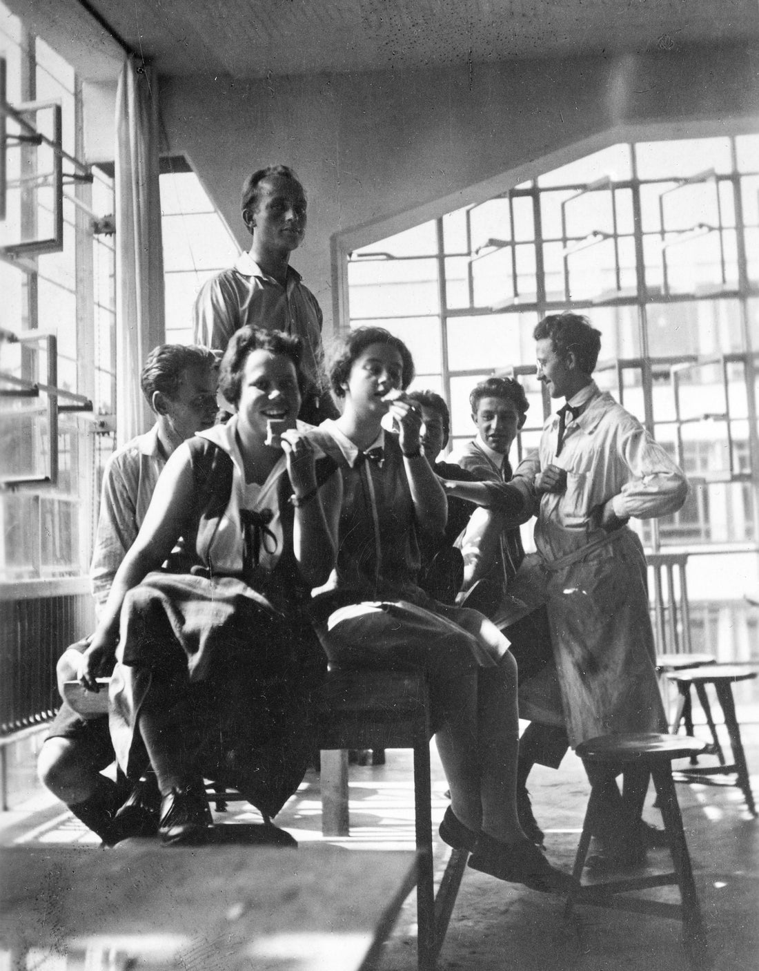 Schemel Hocker - Bauhaus Dessau 100 Edition