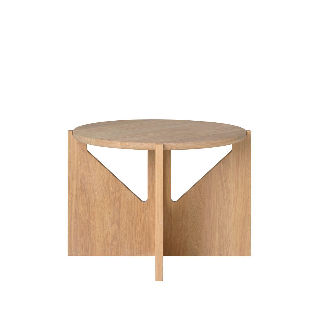 Simple Side Table – Light Oak – Kristina Dam Studio