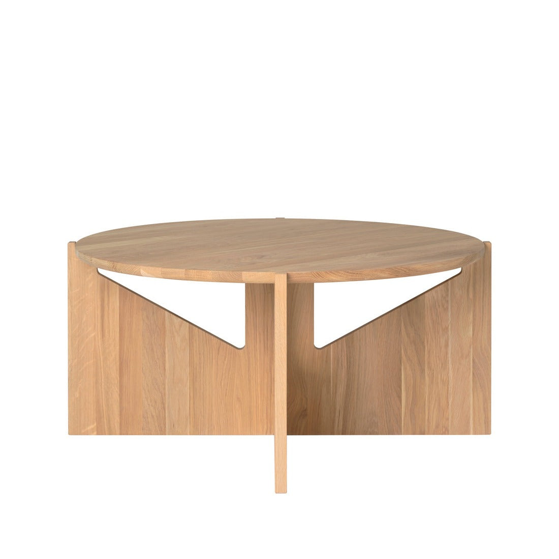 Simple Coffee Table – Light Oak – Kristina Dam Studio