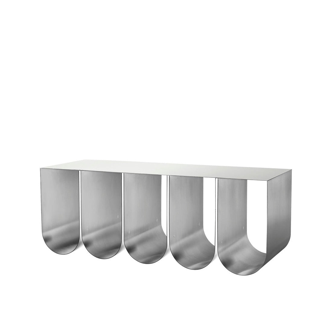 Curved Bench Brushed – Kristina Dam Studio