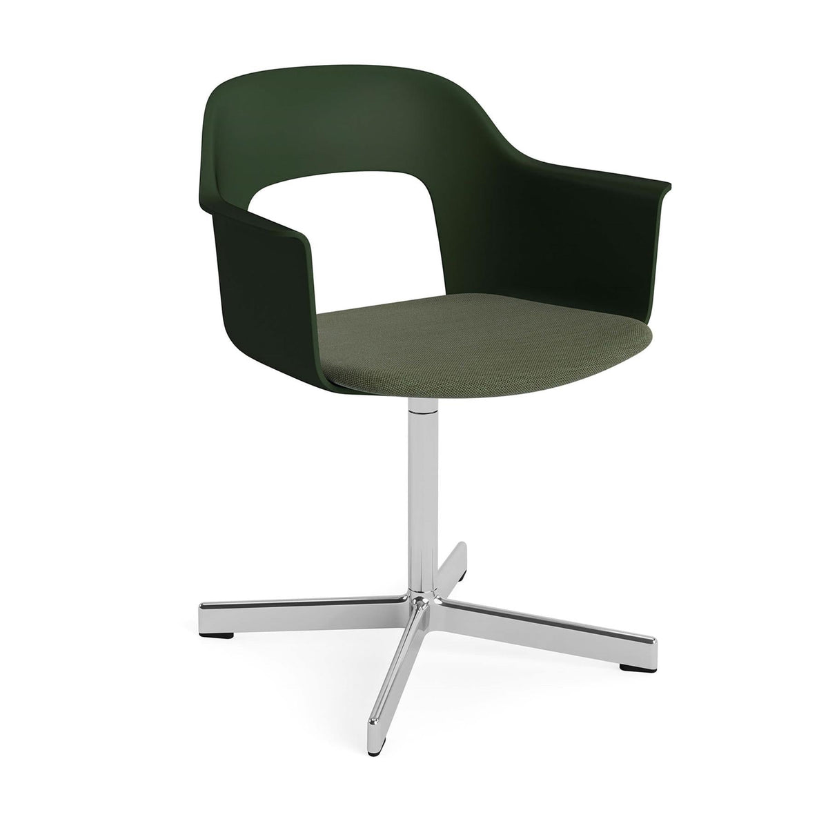 Layout Armchair 233 with 4 Star Swivel Base – HAY – view 18
