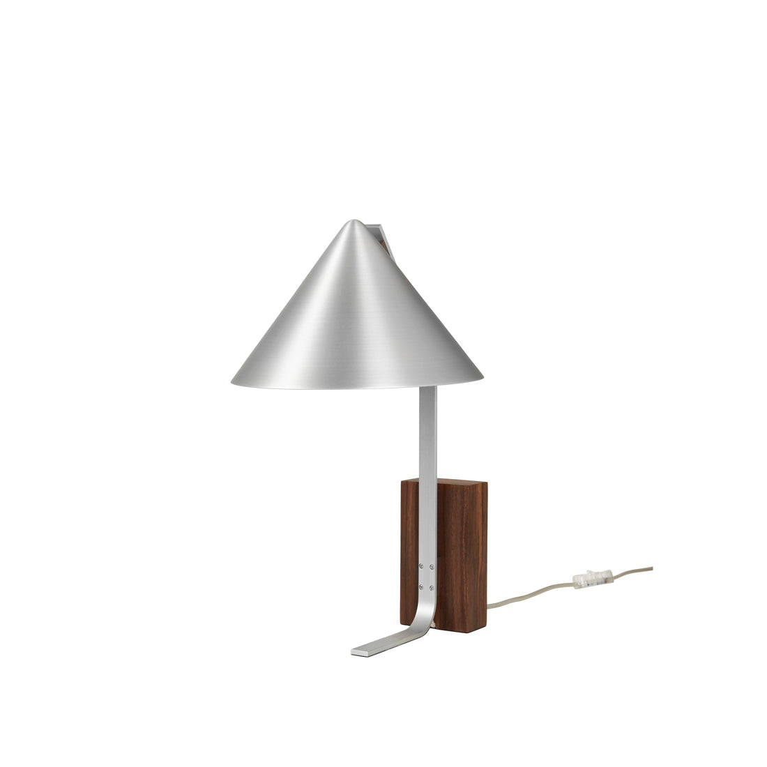 Cone Table Lamp Brushed – Kristina Dam Studio