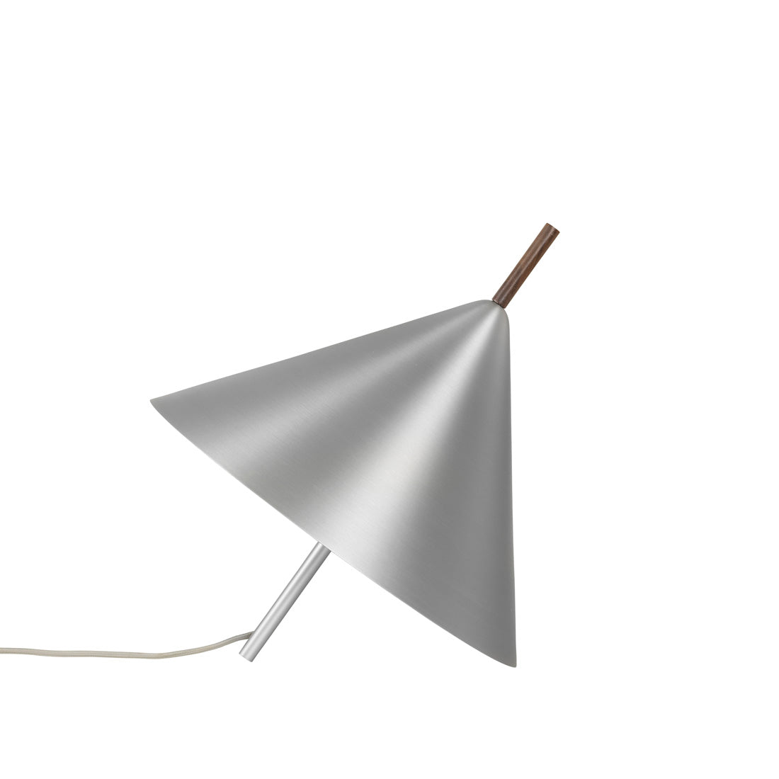 Cone Floor Lamp Spinning Top Brushed – Kristina Dam Studio
