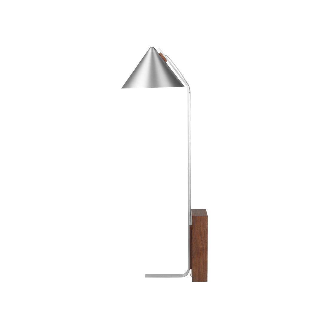 Cone Floor Lamp Brushed – Kristina Dam Studio