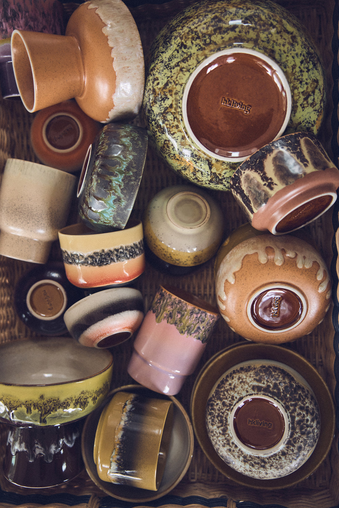 70s Ceramics – Small Scented Candle, Kyoto