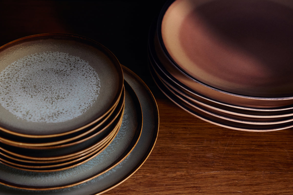 70s Ceramics – Dinner Plates, Bedrock (set of 2) – HKLIVING – view 8