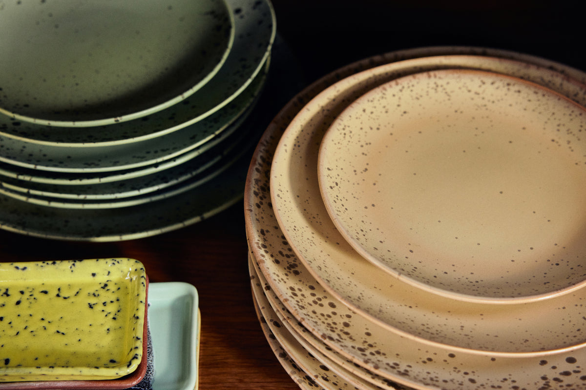 70s Ceramics – Dinner Plates, Grit (set of 2) – HKLIVING – view 4