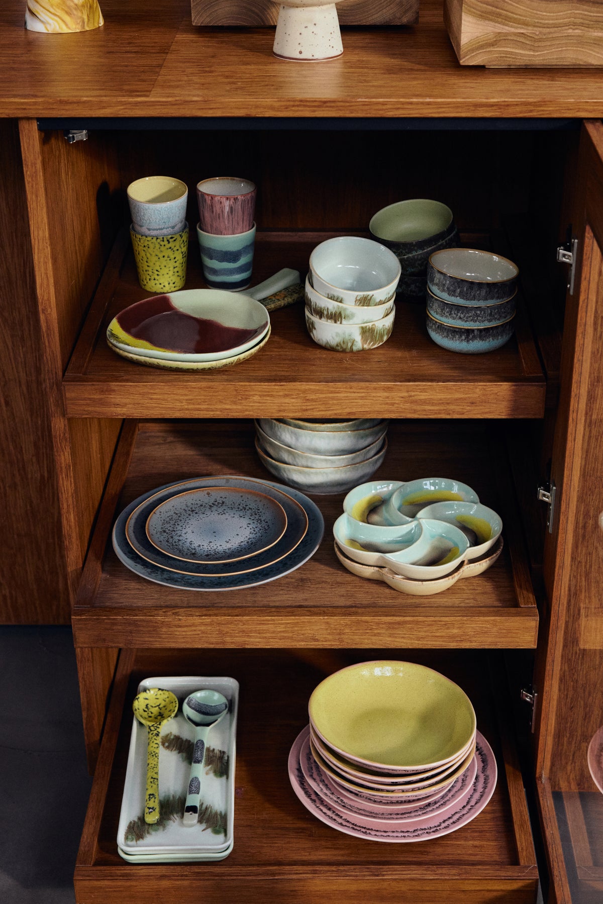 70s Ceramics – Side Plates, Bubble (set of 2) – HKLIVING – view 4
