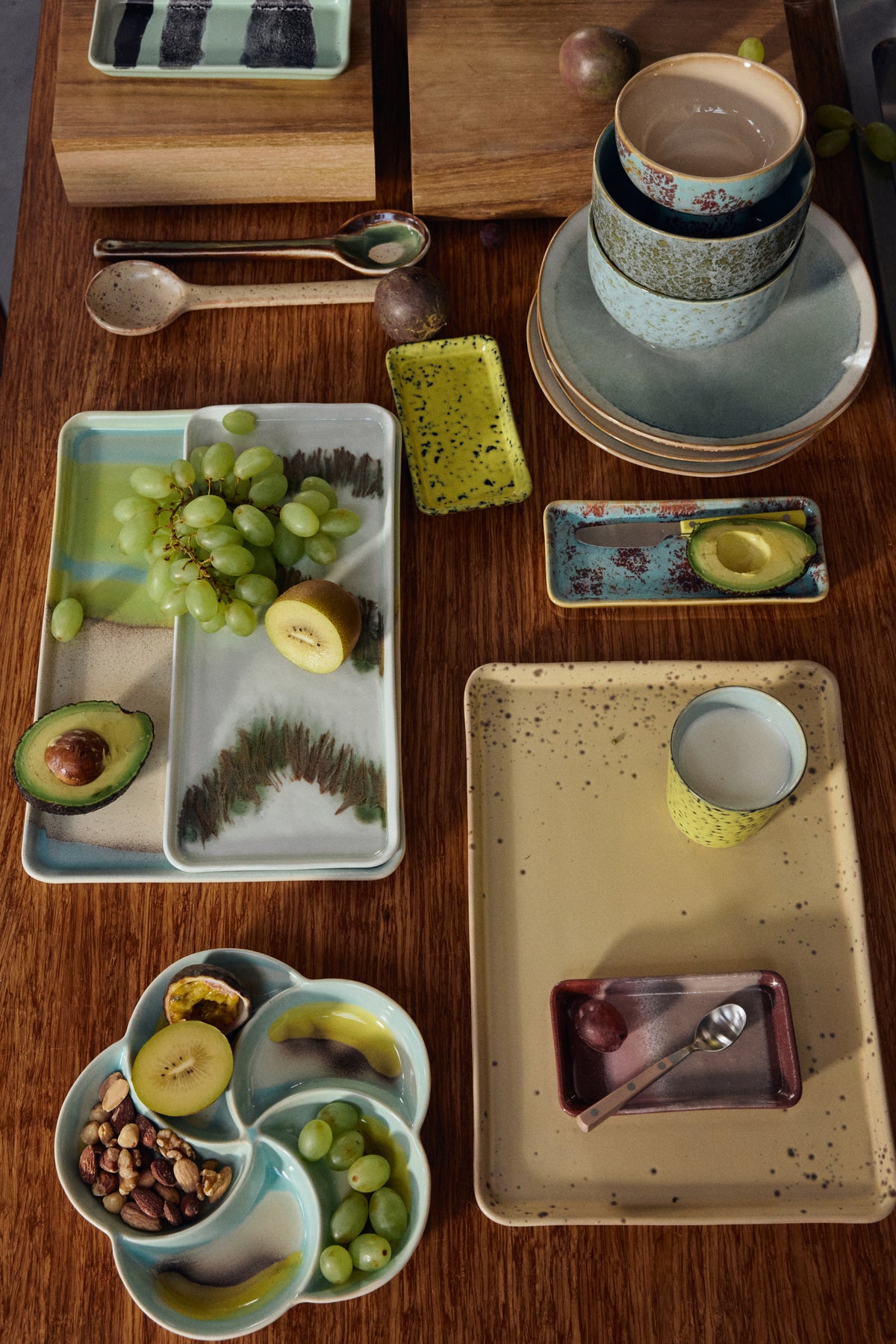 70s Ceramics – Large Tray, Glint – HKLIVING – view 6