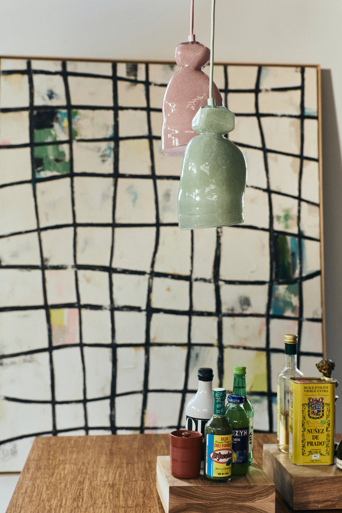 Gemstone Pendant Lamp