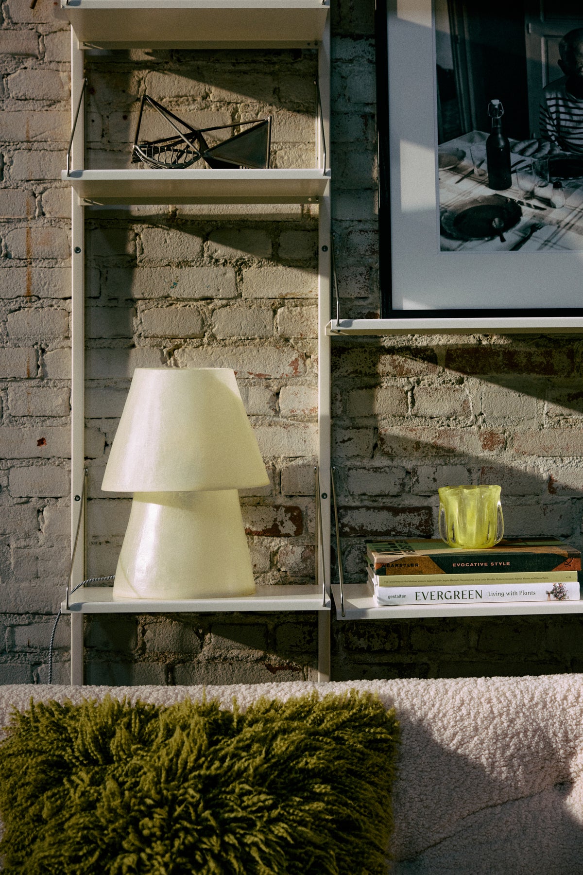 Glassfibre Table Lamp – HKLIVING – view 6