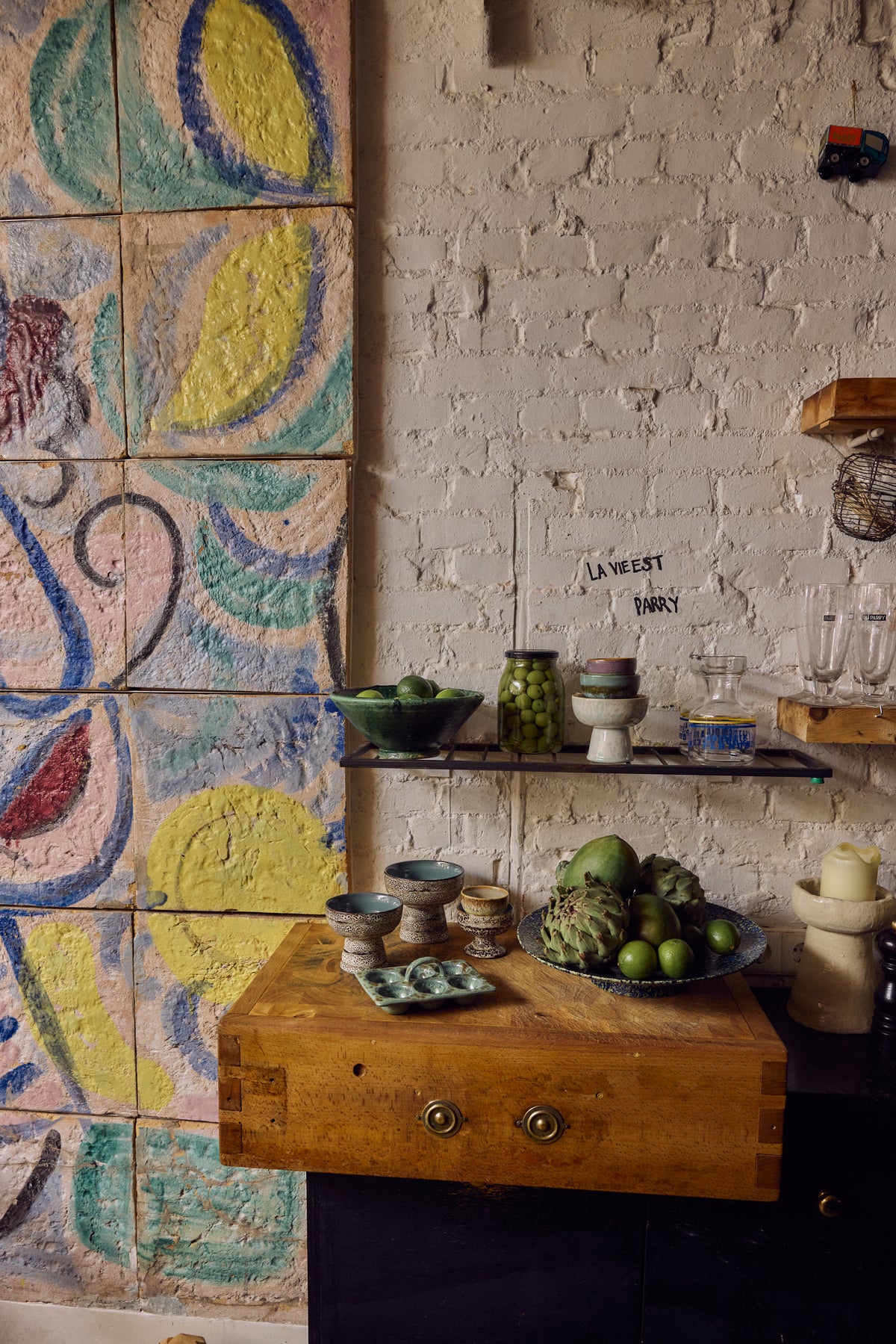 70s Ceramics – Tapas Bowl on Base L, Brew – HKLIVING – view 4