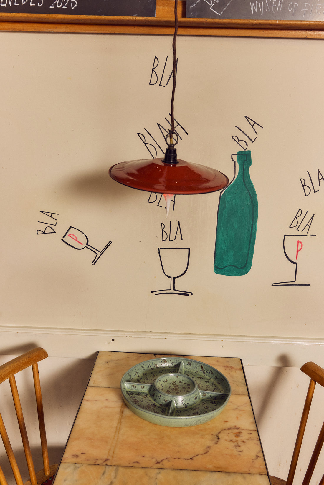 70s Ceramics – Snack Plateau, Minty
