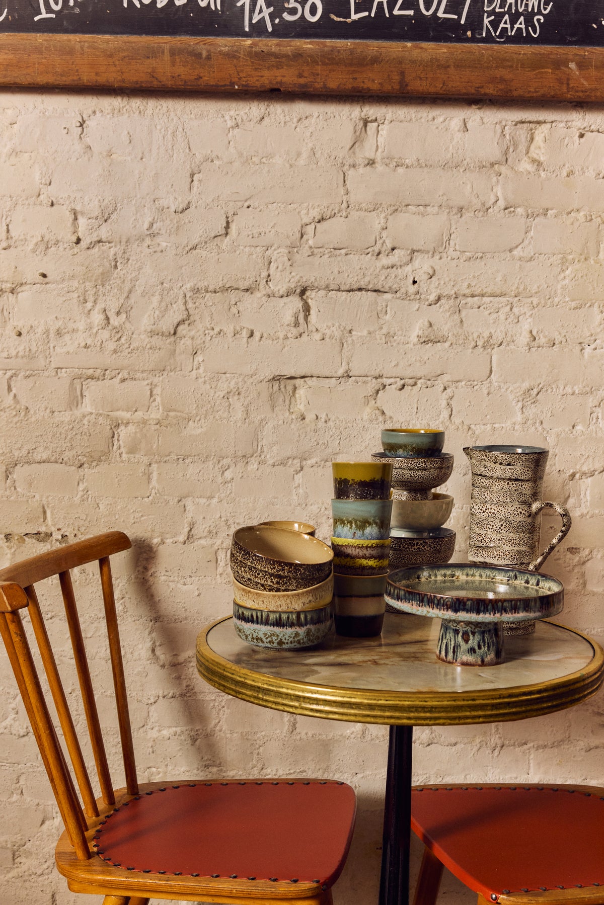 70s Ceramics – Bowl on Base, Birthstone – HKLIVING – view 4