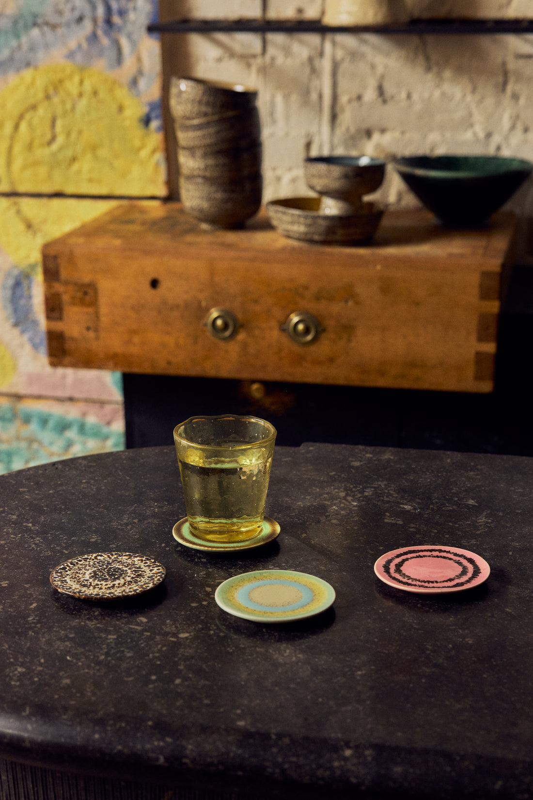 70s Ceramics – Coasters, Final Touch (set of 4)