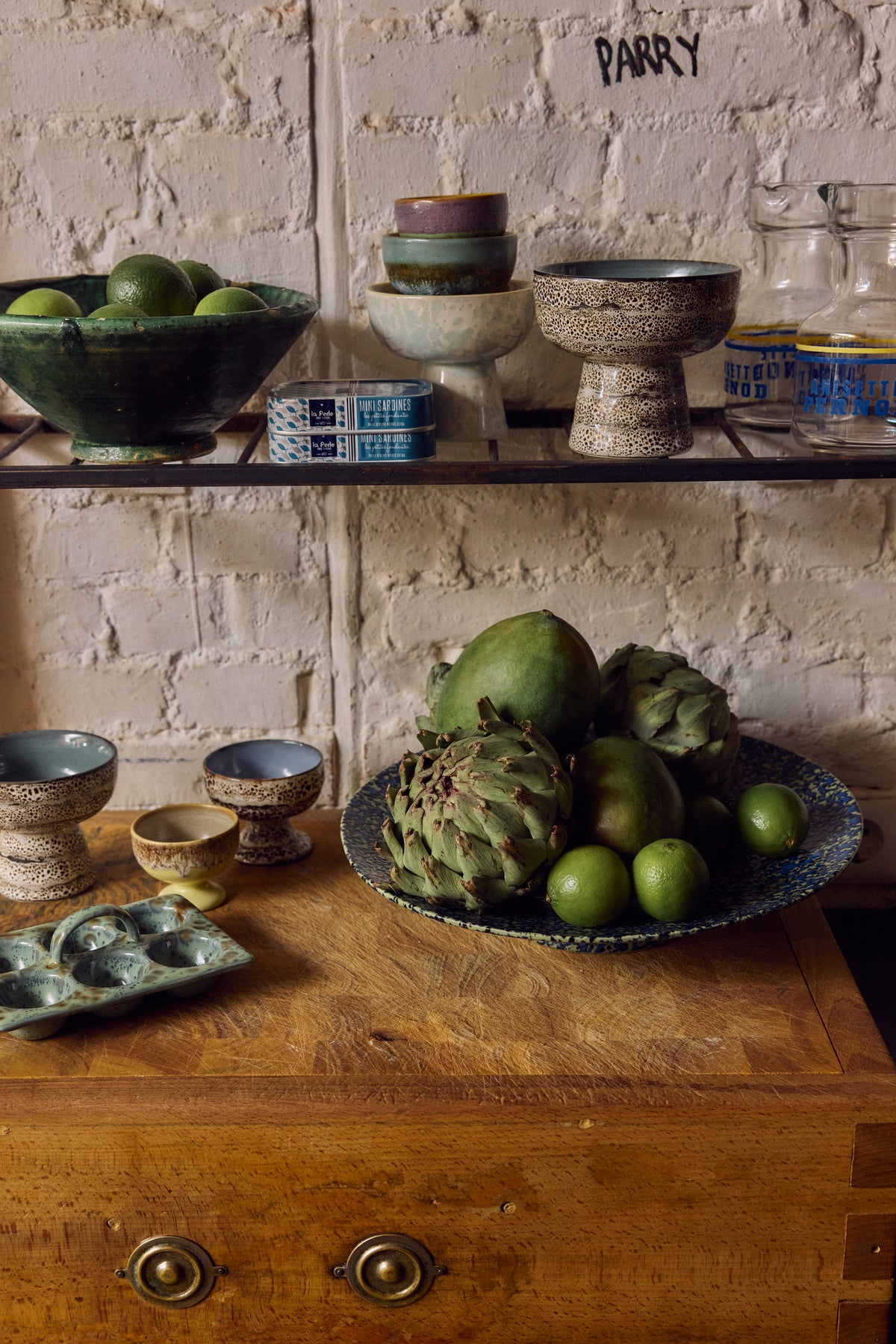 70s Ceramics – Tapas Bowl on Base L, Brew – HKLIVING – view 3