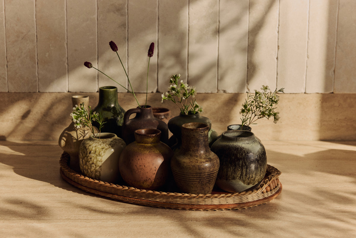 70s Ceramics – Small Vases, Pursuit (set of 5) – HKLIVING – view 5