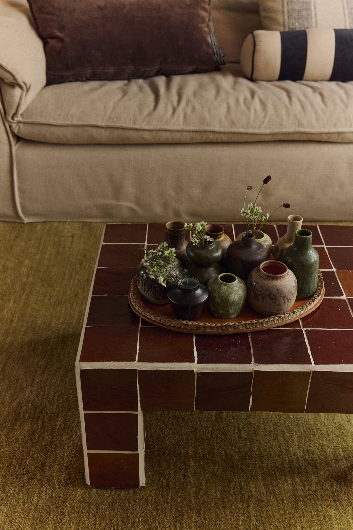 70s Ceramics – Kleine Vasen, Palette (5er-Set) – HKLIVING – Ansicht 5