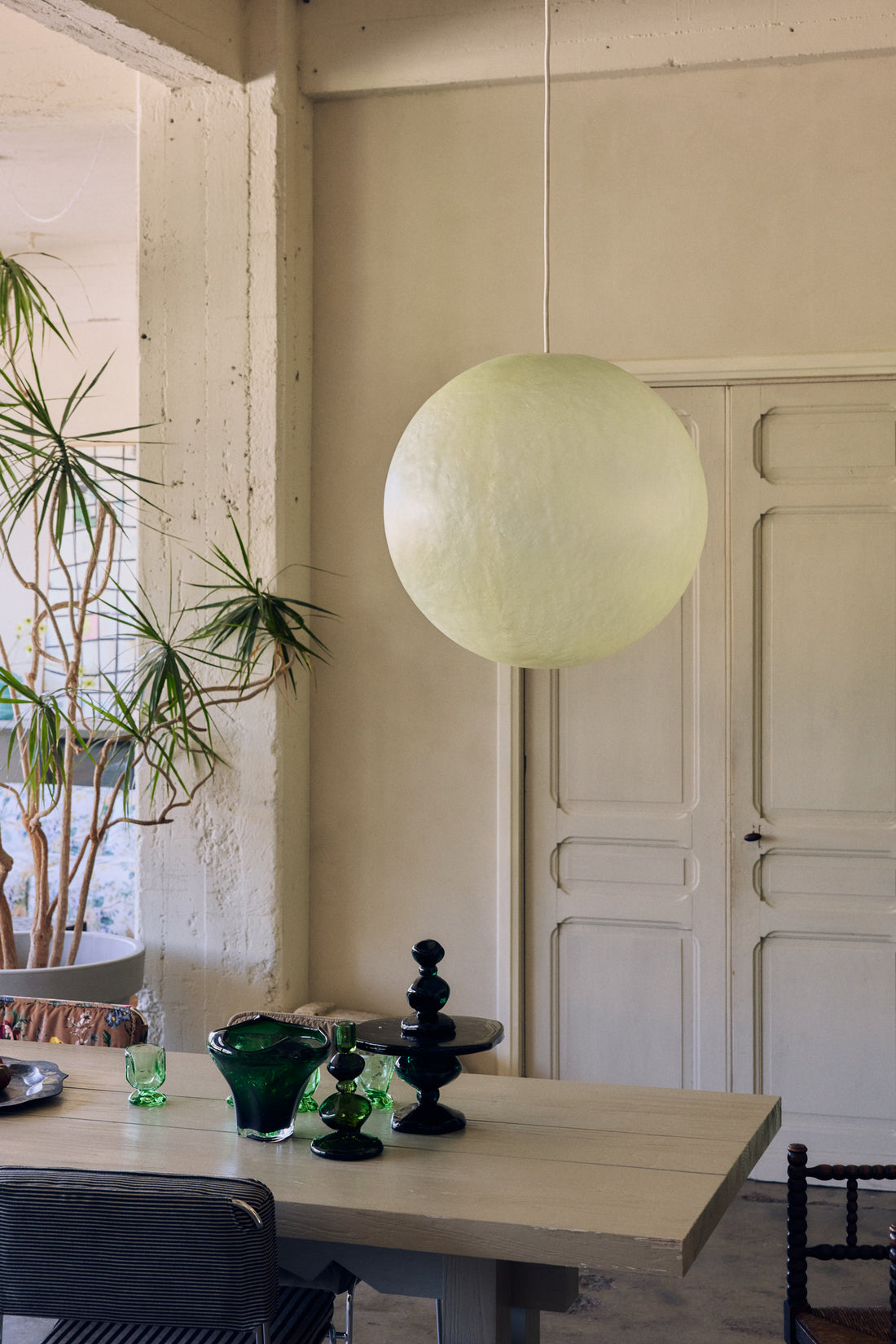Glassfibre Pendant Lamp