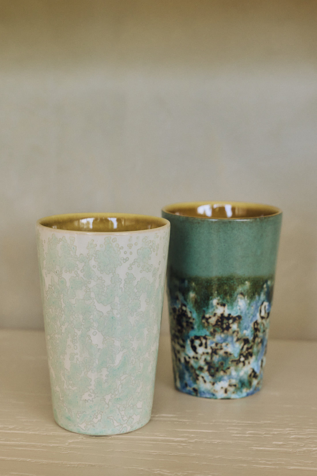 70s Ceramics – Tea Mugs, Pond (set of 2)