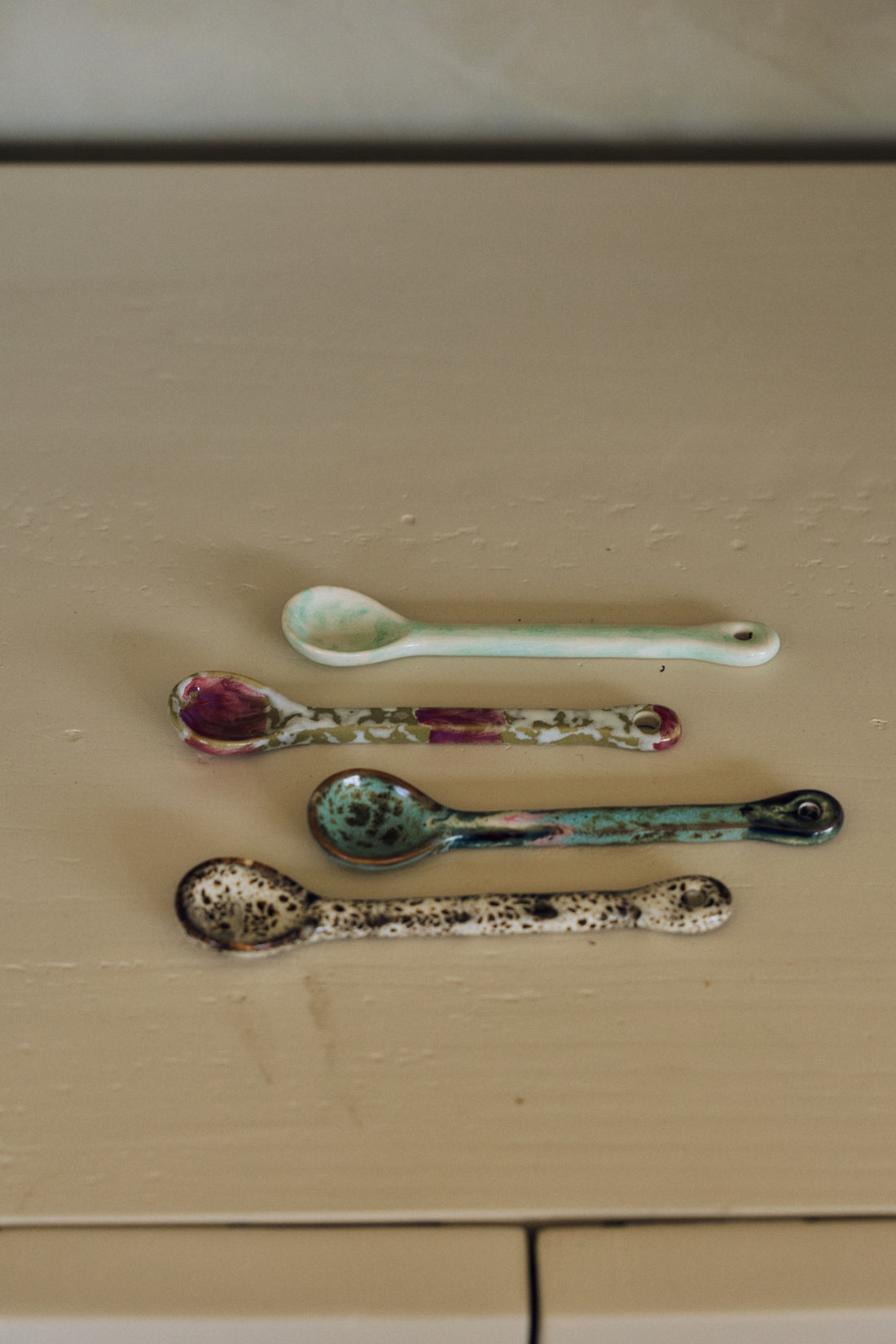 70s Ceramics – Spoons M, Marine (set of 4)
