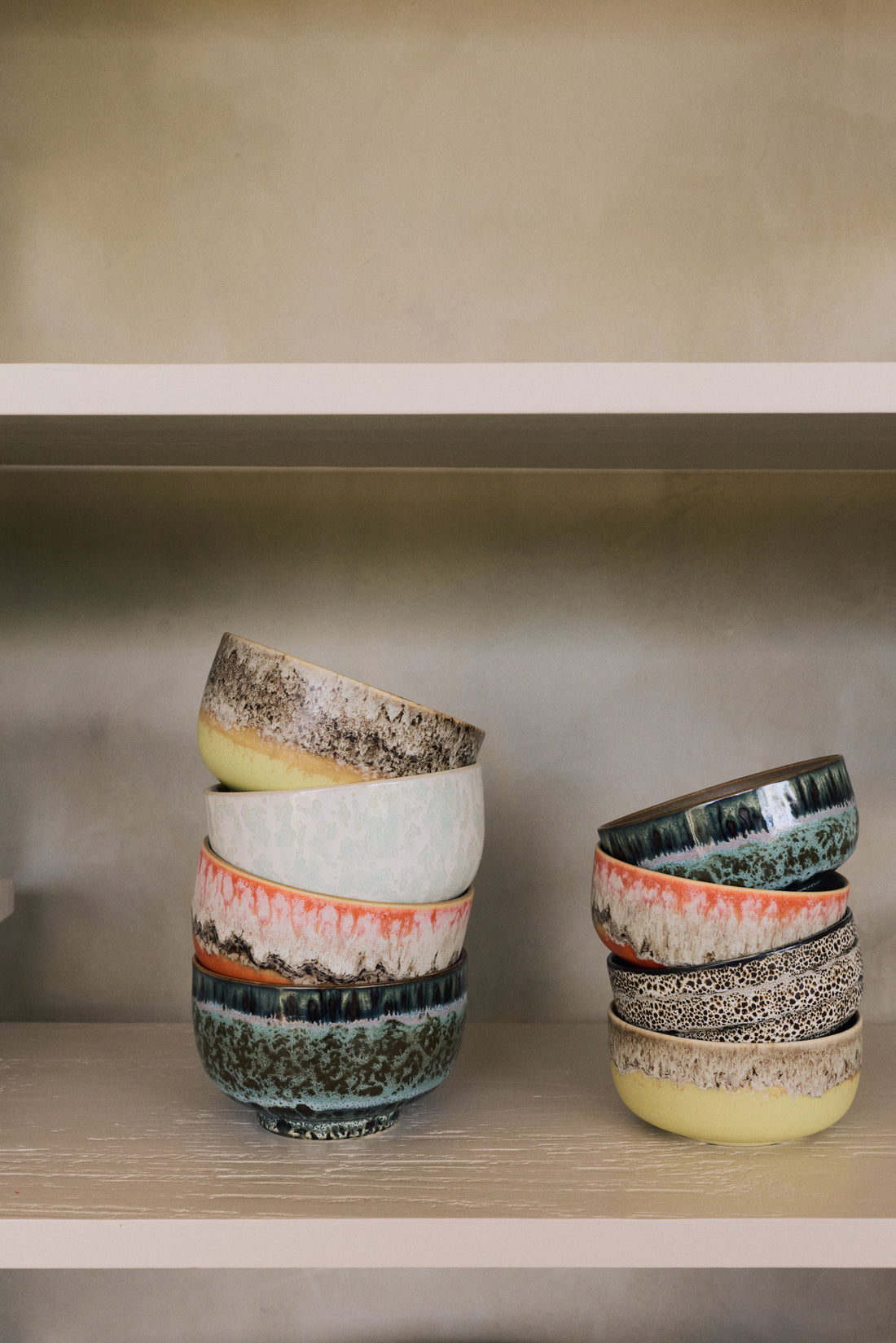 70s Ceramics – Dessertschalen, Grand (4er-Set)