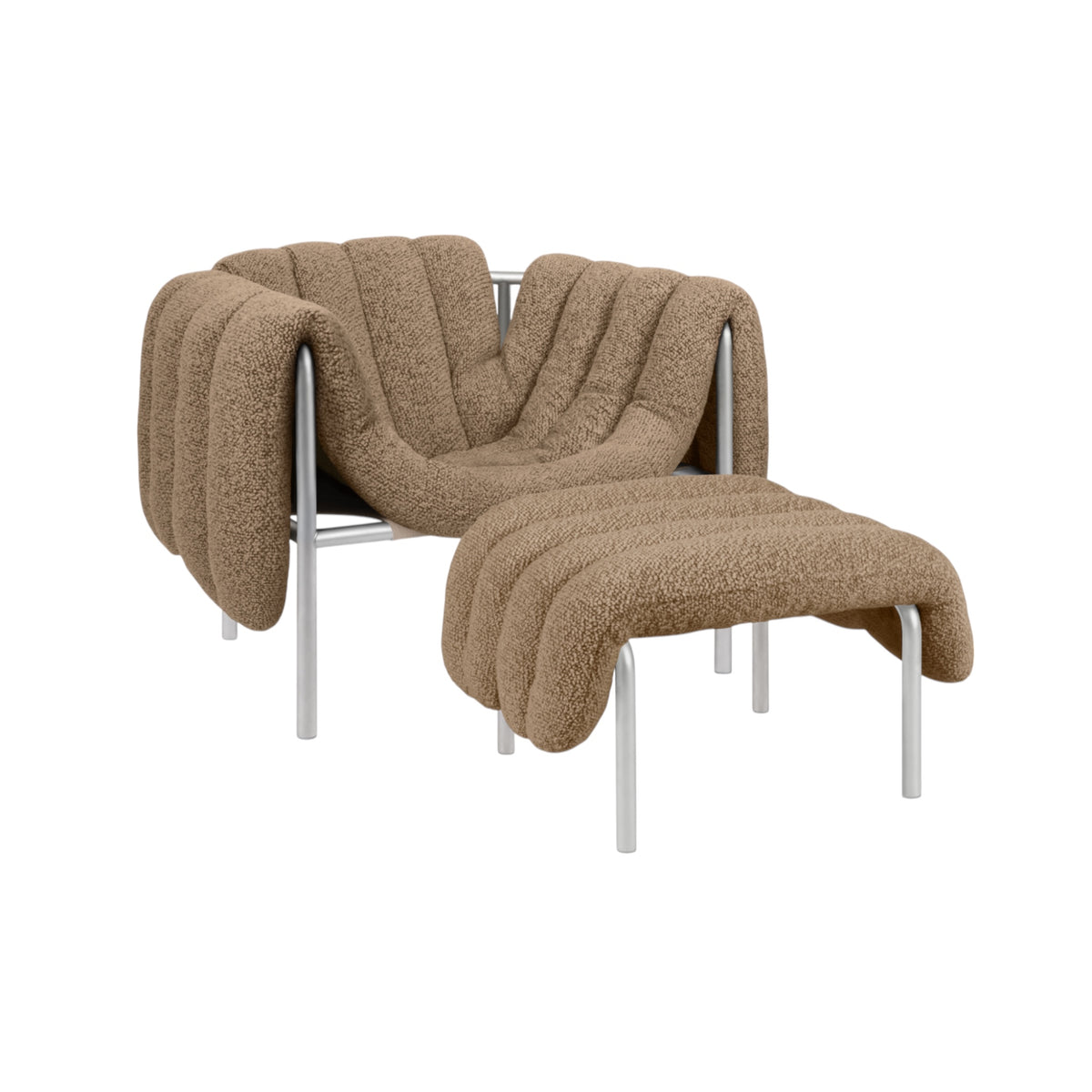 Puffy Lounge Chair + Ottoman – Hem – view 40
