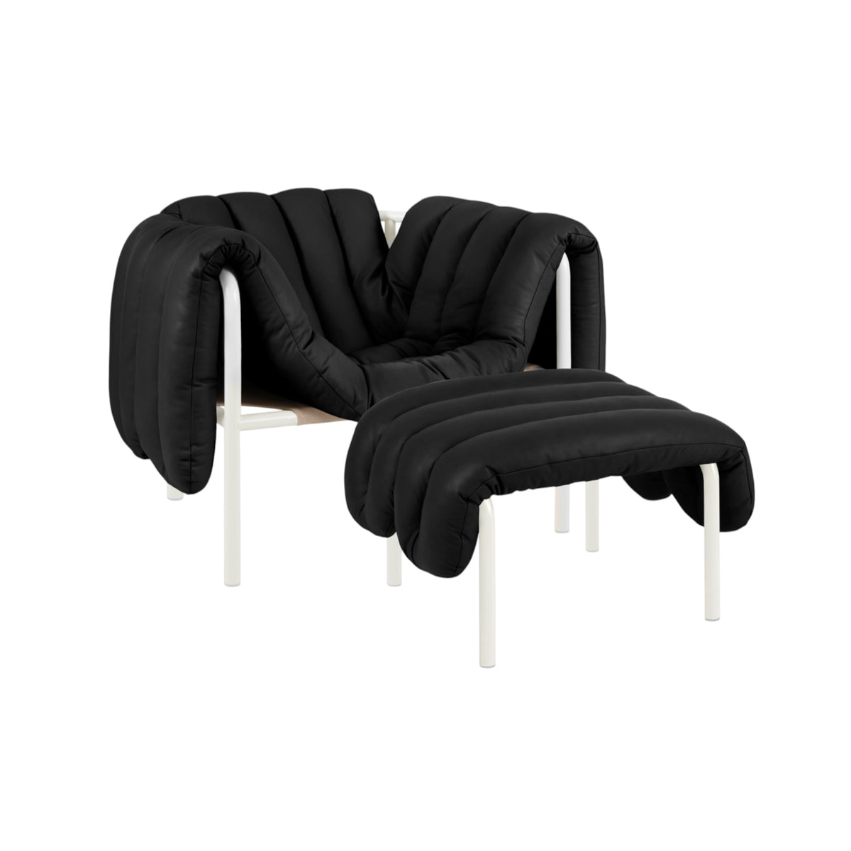 Puffy Lounge Chair + Ottoman – Hem – view 10