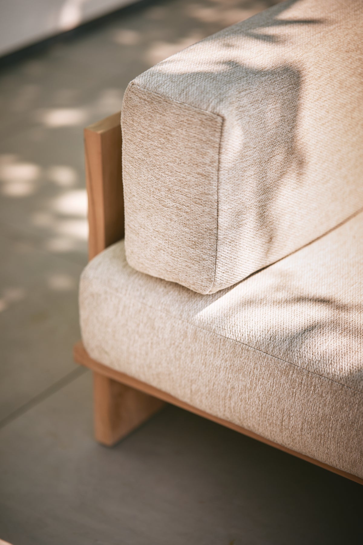 Outdoor Teak Sofa – HKLIVING – view 14