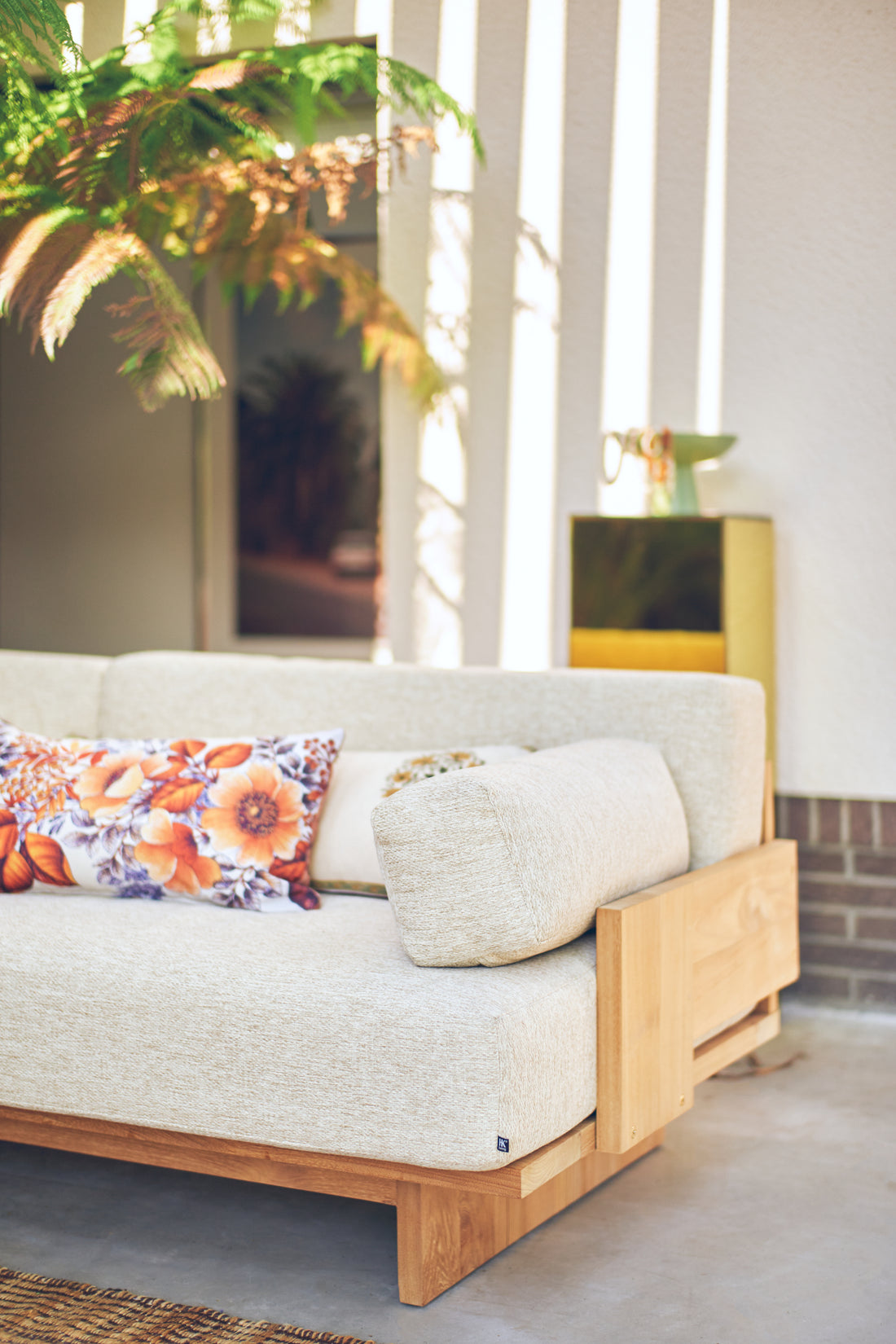 Outdoor Teak Sofa