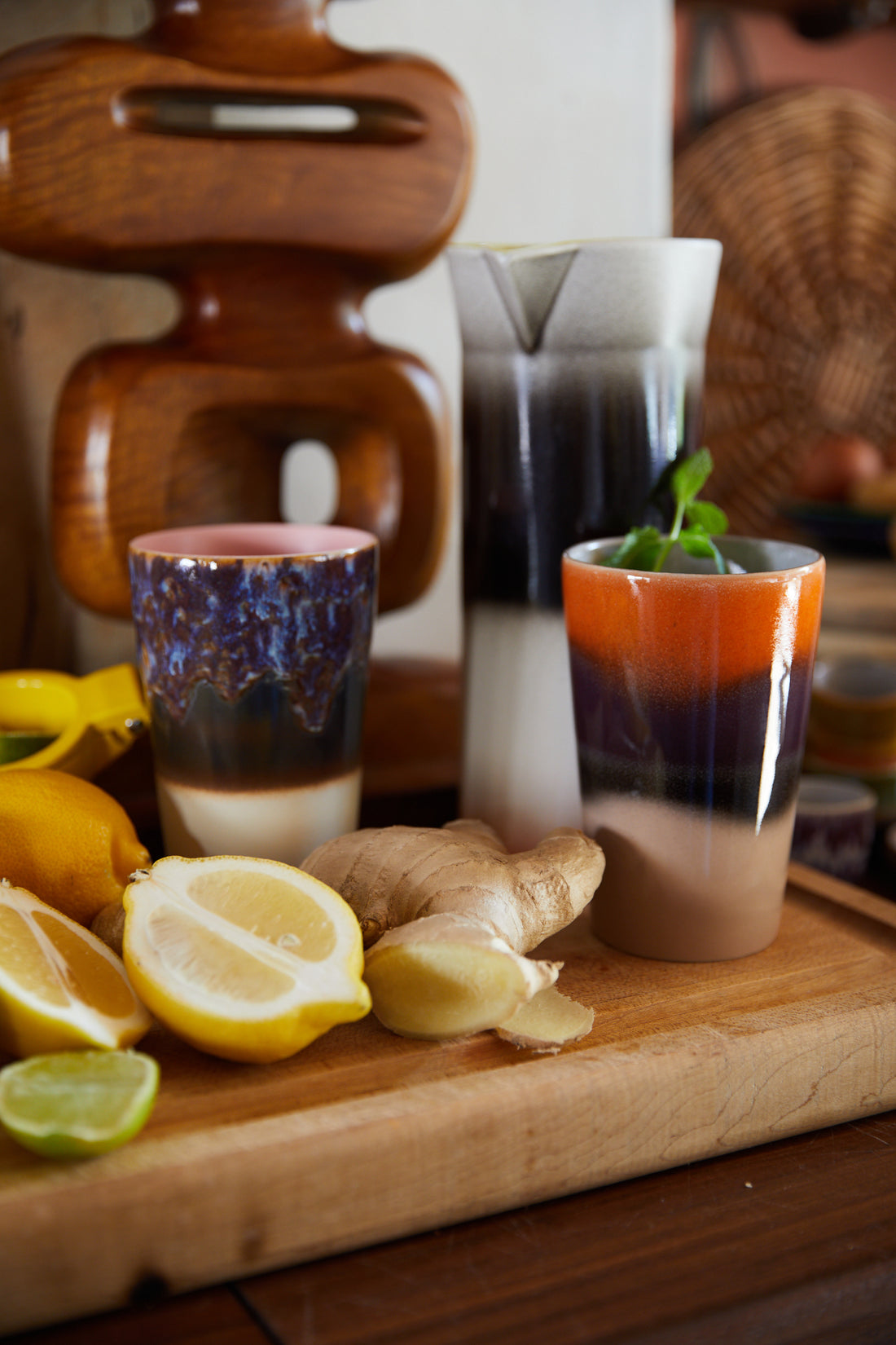 70s Ceramics – Tea Mugs, Dusk (set of 2)