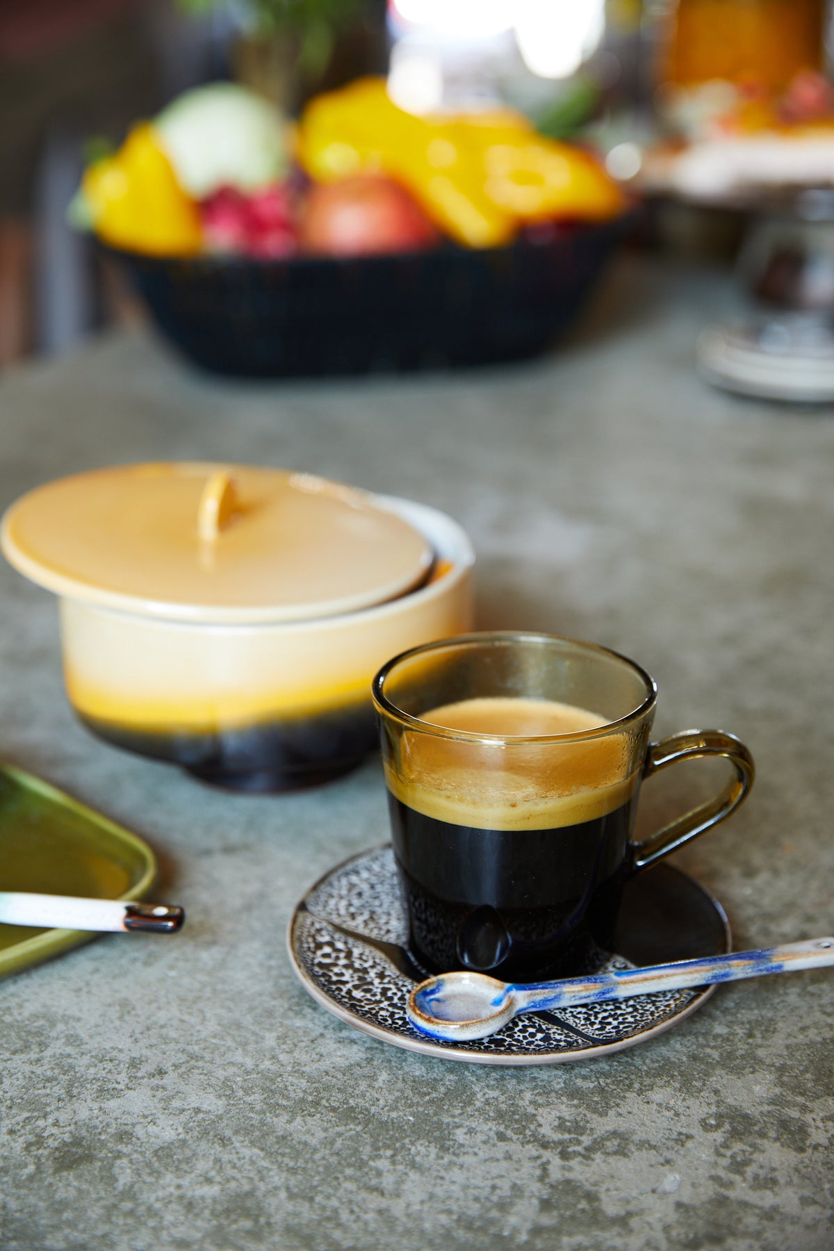70s Ceramics – Spoons M, Force (set of 4) – HKLIVING – view 6