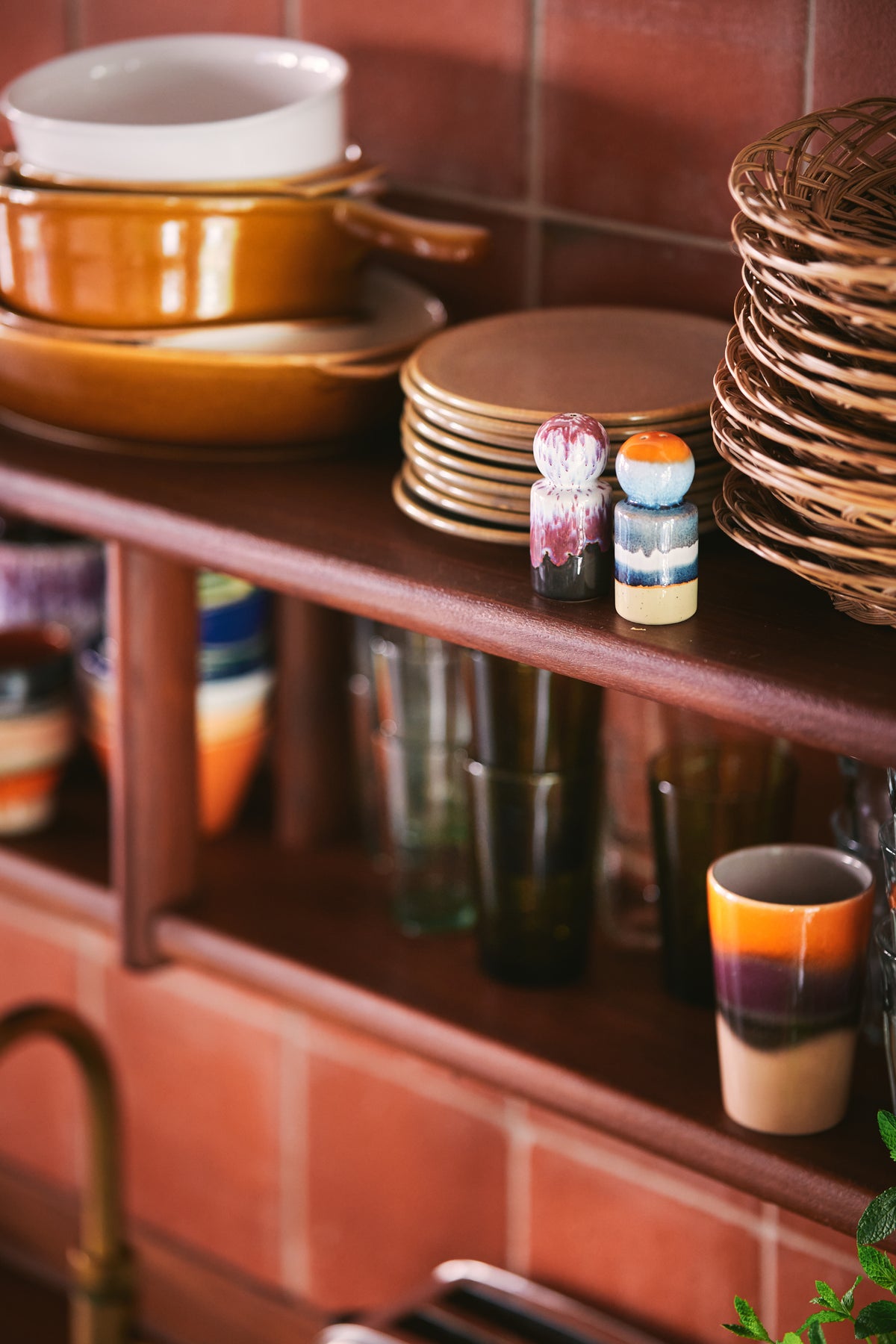 70s Ceramics – Salt & Pepper Jars, Stargaze – HKLIVING – view 6