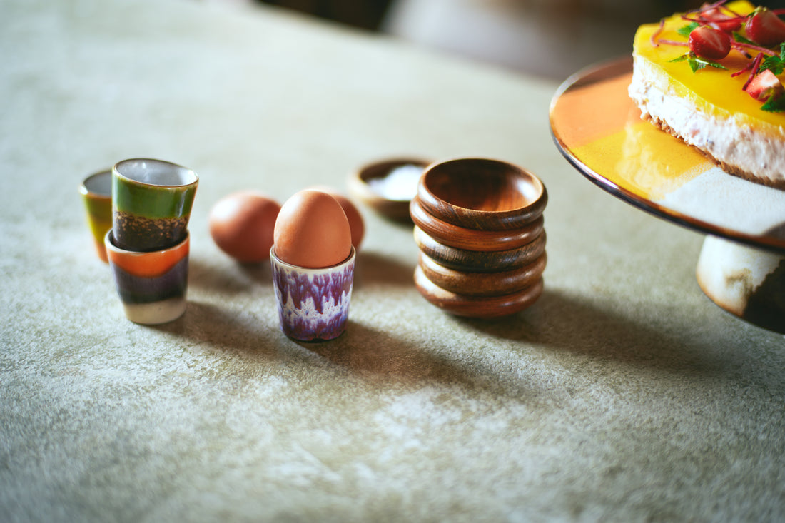 70s Ceramics – Egg Cups, Island (set of 4)
