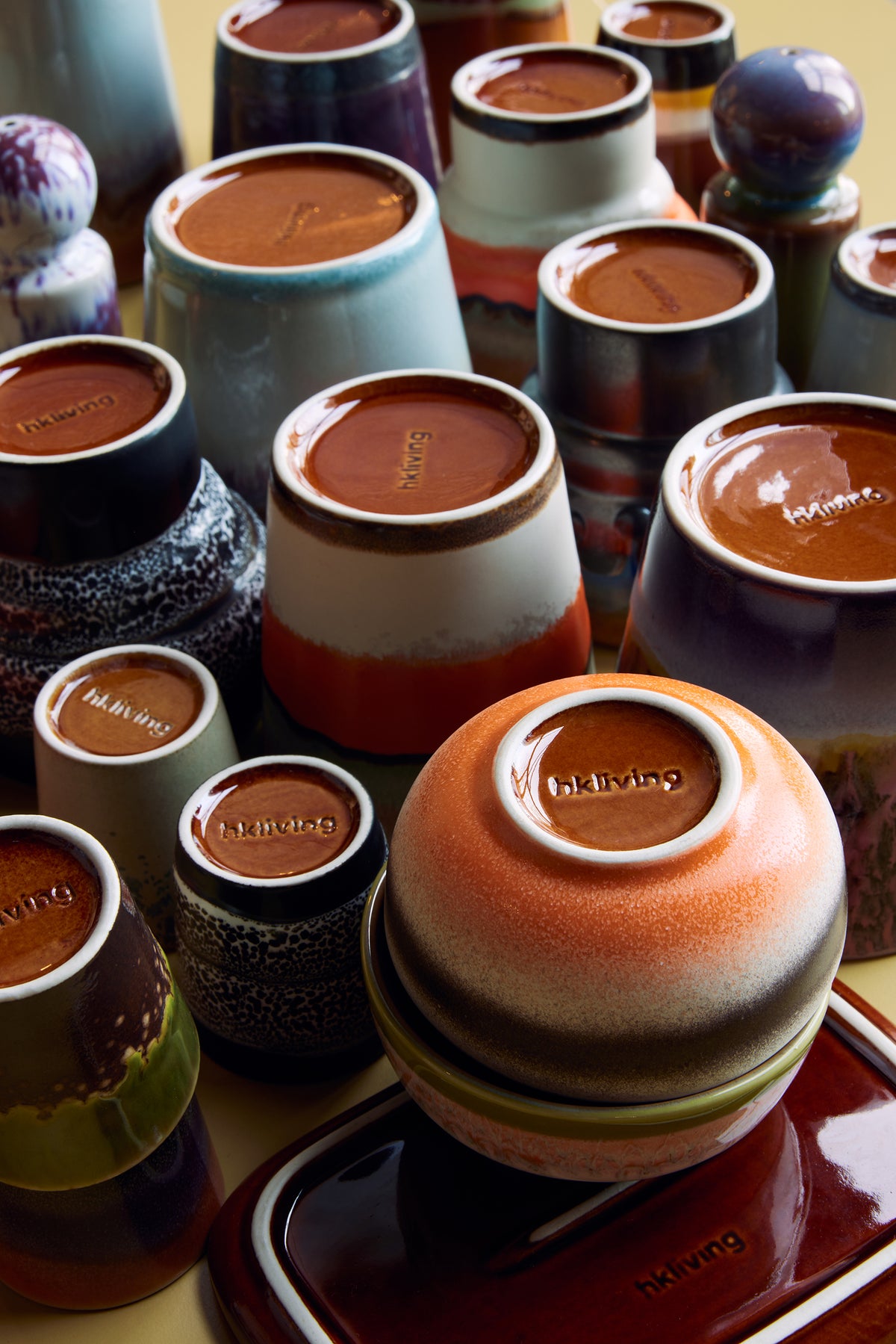 70s Ceramics - Coffee Mug, Hail - Tableware - HKLIVING – view 5