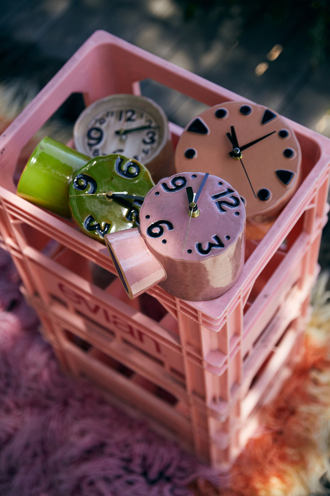 Retro Ceramic Clock