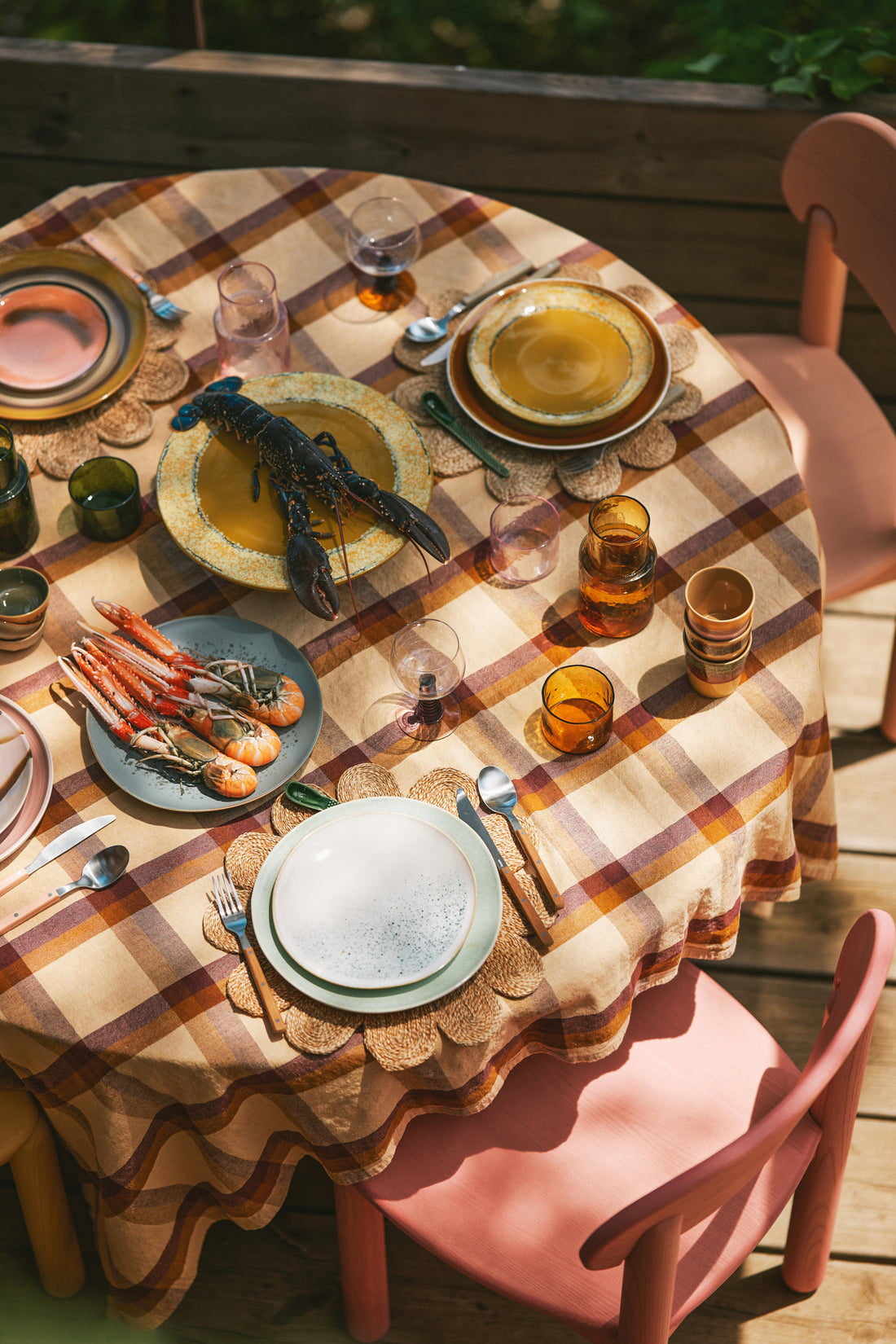 70s Ceramics – Plateau, Papaya