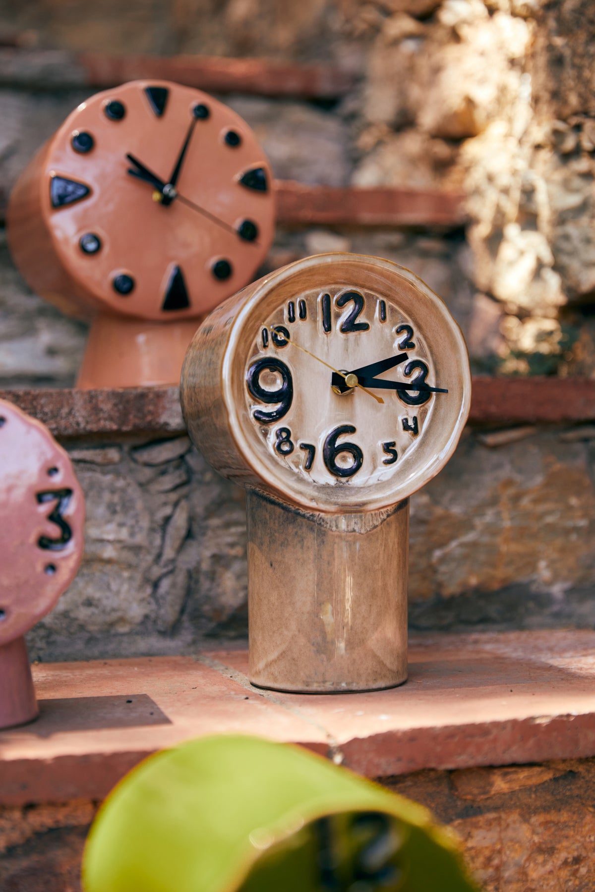 Retro Ceramic Clock – HKLIVING – view 14