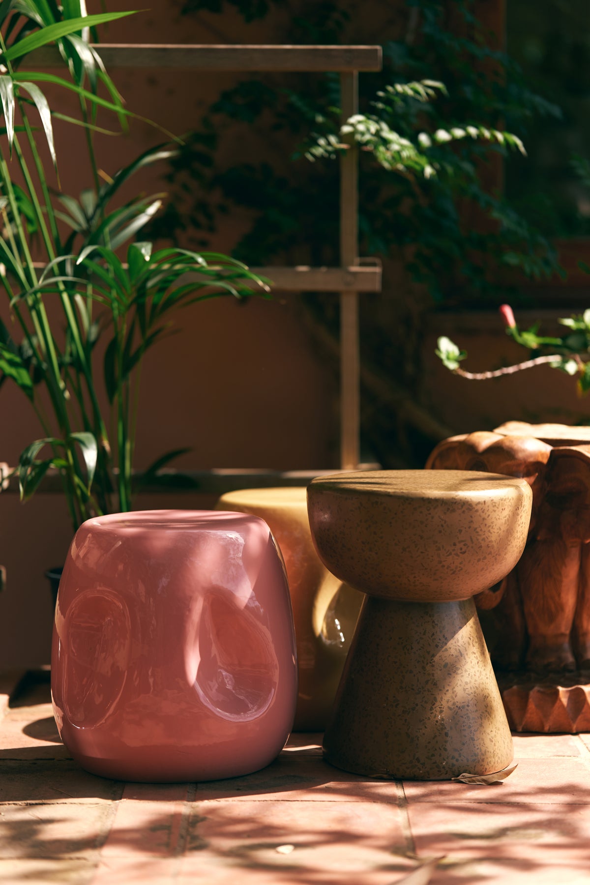 Currents Ceramic Side Table – HKLIVING – view 10
