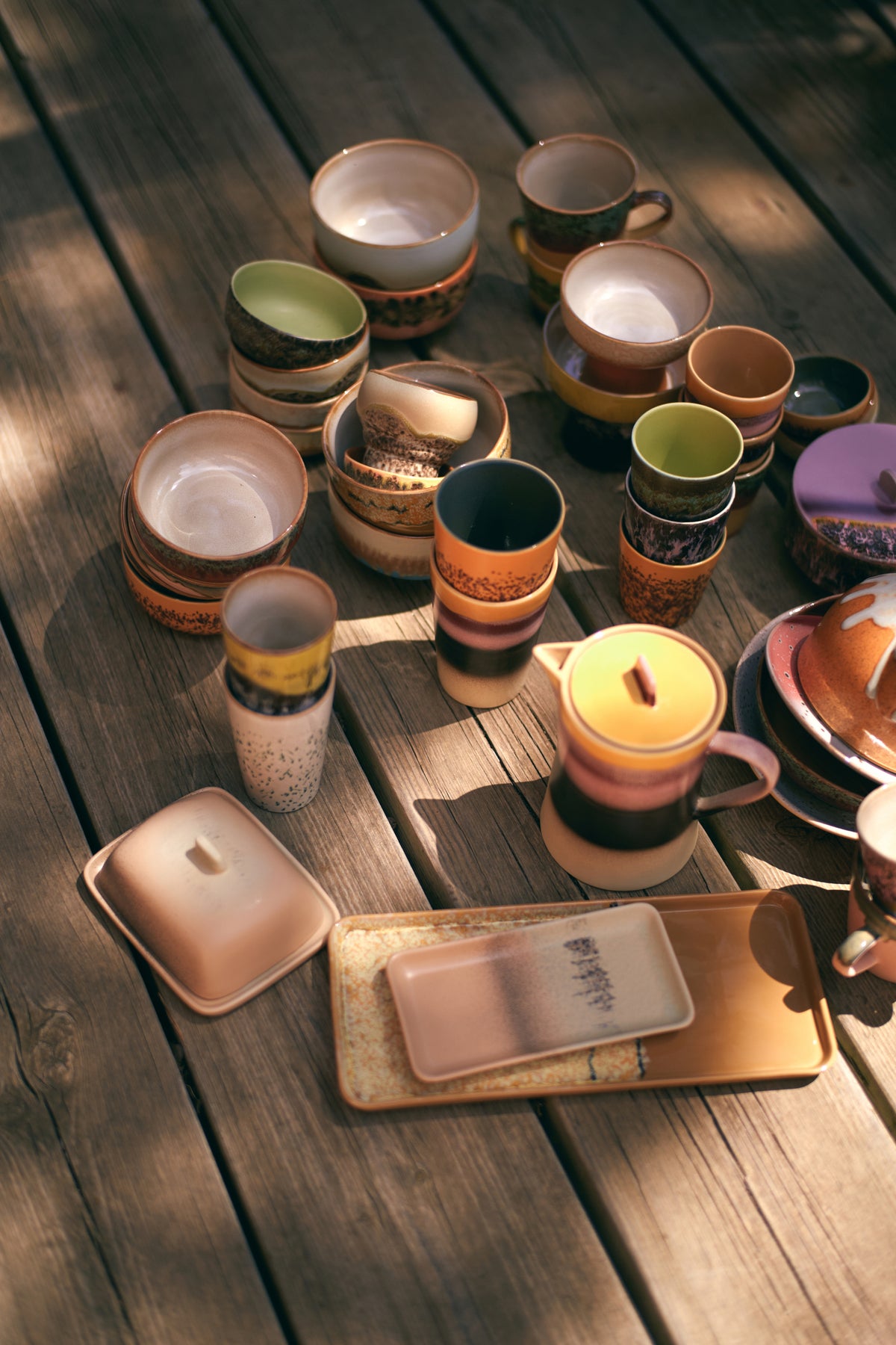 70s Ceramics – Butter Dish, Breeze – HKLIVING – view 5