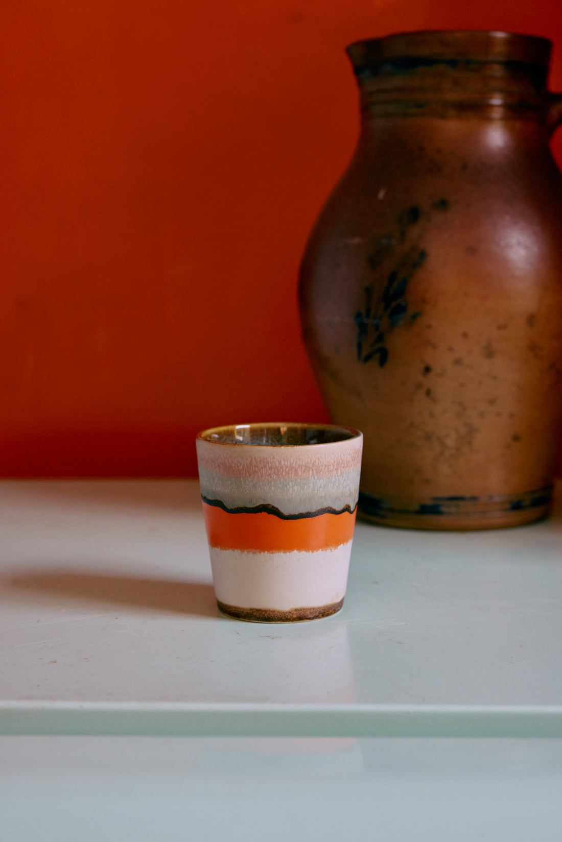 70s Ceramics – Coffee Mugs, Surreal (set of 6)