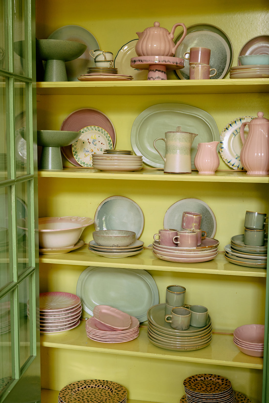 70s Ceramics – Fußschale, Bubble
