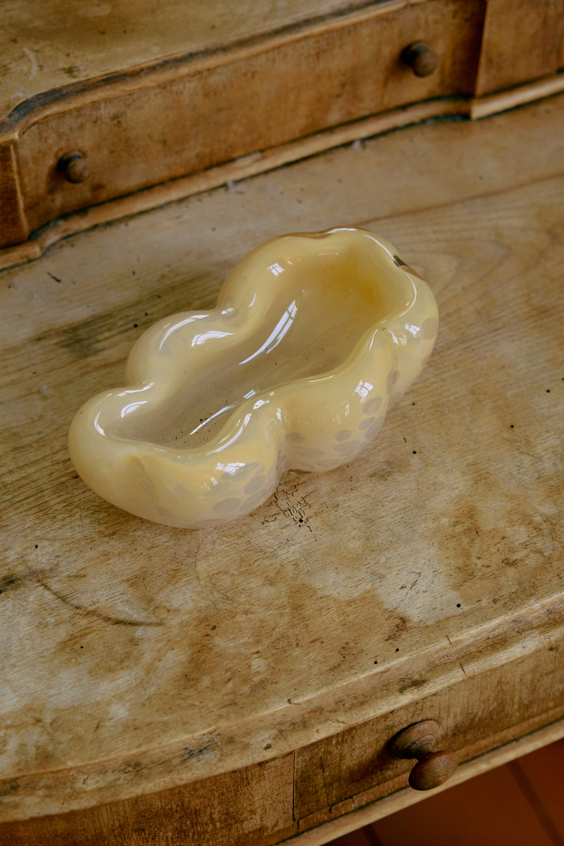 Glass Bowl, Oyster
