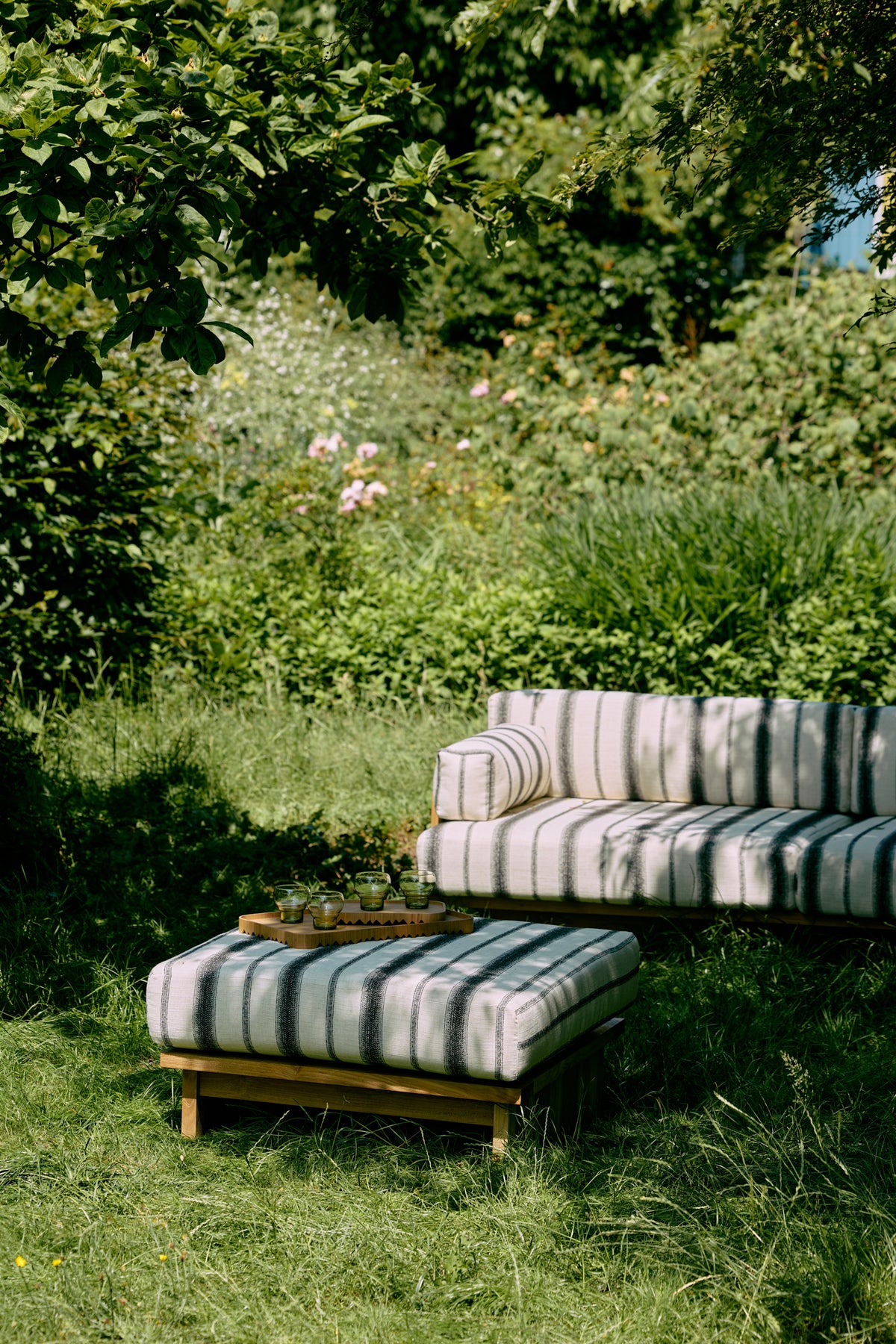 Outdoor Teak Hocker – HKLIVING – view 11