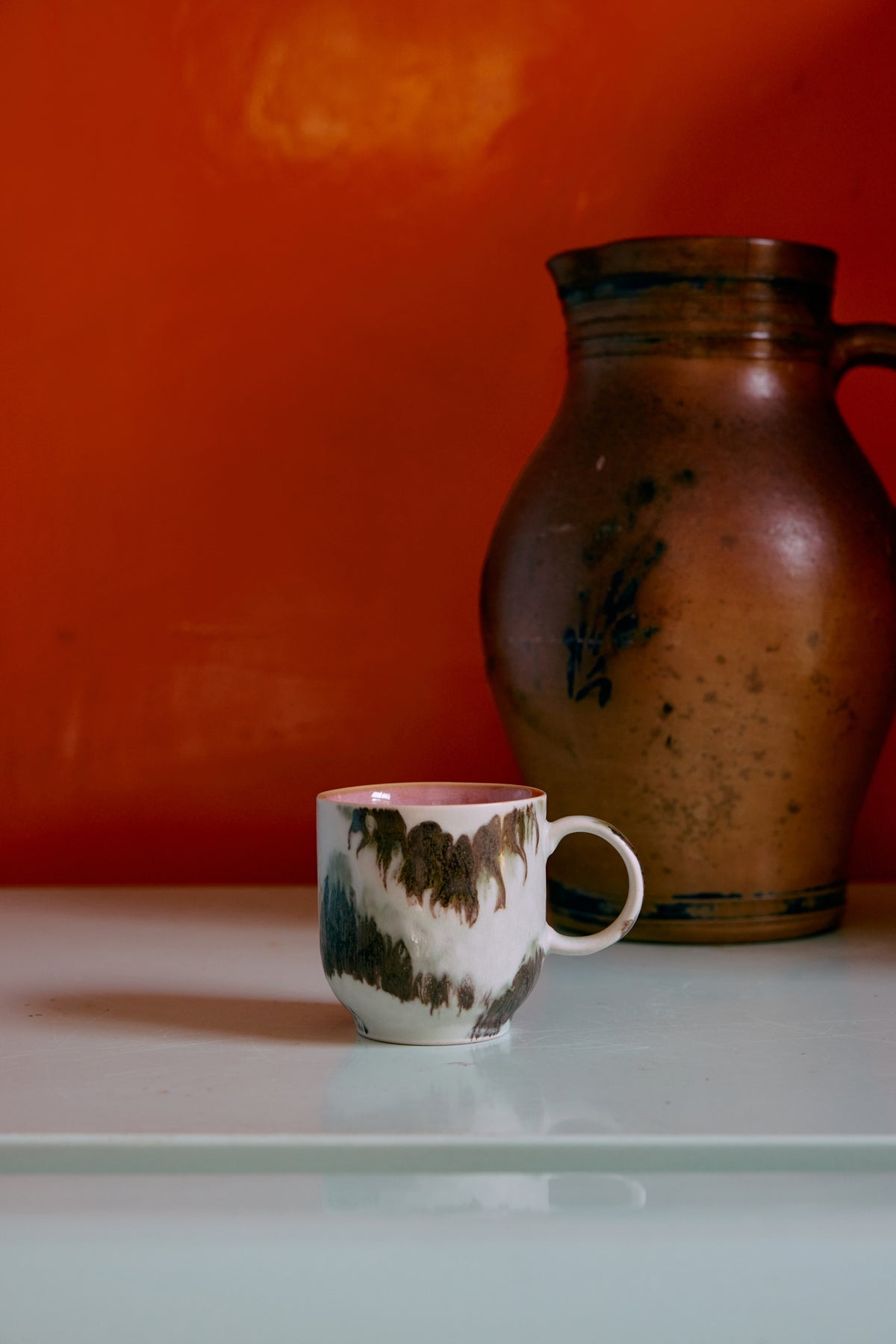 70s Ceramics – Cafétassen, Abstract (4er-Set) – HKLIVING – Ansicht 6